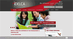 Desktop Screenshot of idelca.fr