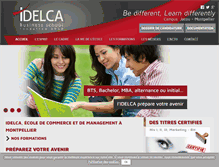 Tablet Screenshot of idelca.fr